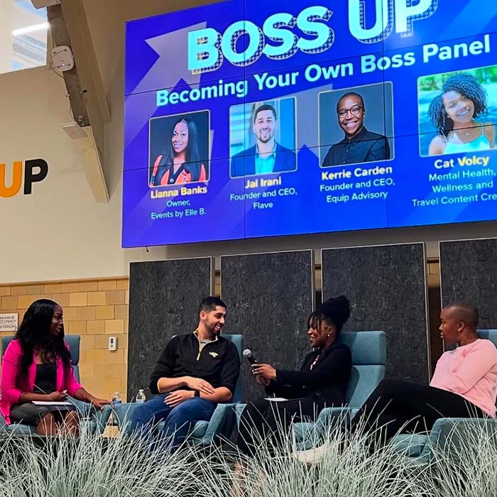Boss Up panel