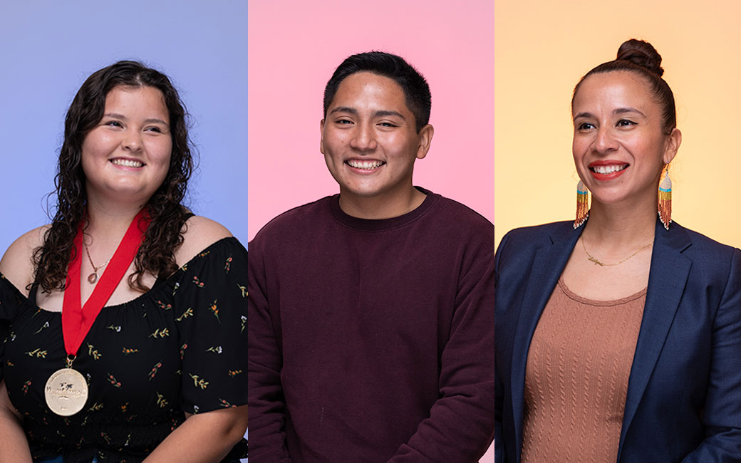 Nancy Hernandez, Rafael Navarro and Vanessa Gonzalez-Wright
